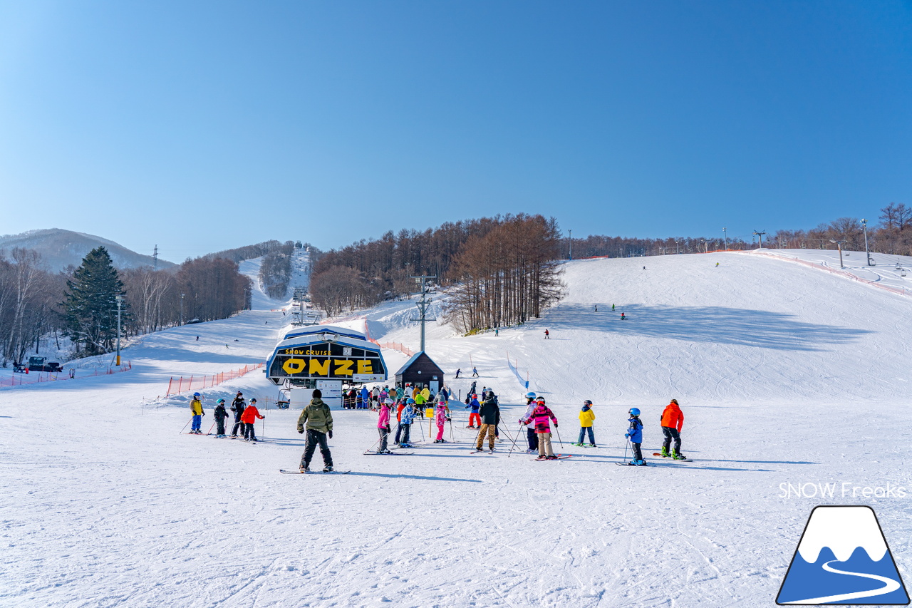 スノークルーズオーンズ｜記録的な大雪でコースコンディション急上昇！特に朝イチのダウンヒルコースが狙い目です☆